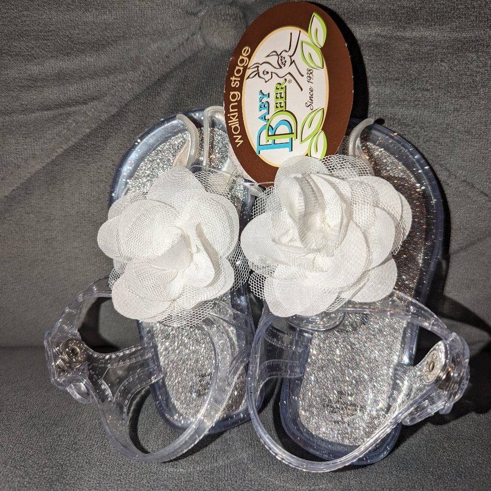 Brand New with Tags. Baby Deer Sandals Size 5